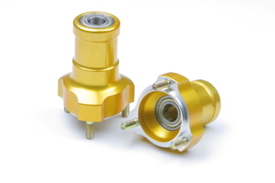 Al front hub Ø17 - 55/67 mm with bearings