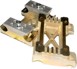 Mg engine mount inclined for ROTAX engines