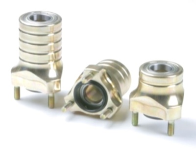 Mg front hub Ø25 - 40/58 mm with bearings