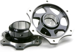 AL SPROCKET HOLDER WITH DOUBLE FIXATION